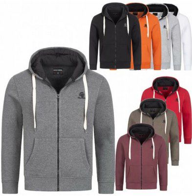 Rock Creek H 244 Sweatjacke in vielen Farben bis 5XL für je 22,90€ (statt 25€)