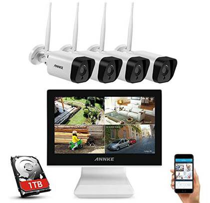 ANNKE WL400 Überwachungskamera Set mit 4x 1080p Cams, Monitor & 1TB HDD für 299,99€ (statt 350€)