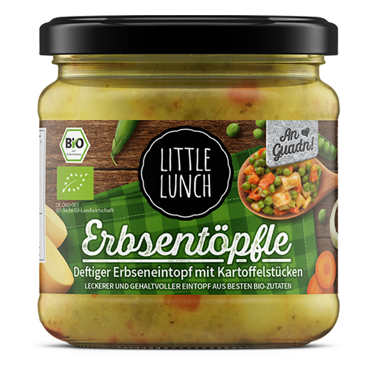 16x Little Lunch Erbseneintopf mit Kartoffelstücken für 28,67€   nur 1,79€ pro Stück