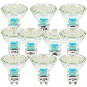 10x EISFEU GU10 LED Lampen mit 5W & warmweiß für 14,99€ (statt 30€)