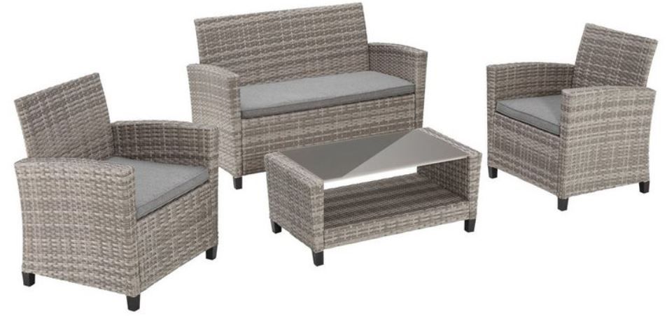 Konifera New Porto 4 Personen Loungeset für 254,99€ (statt 306€)