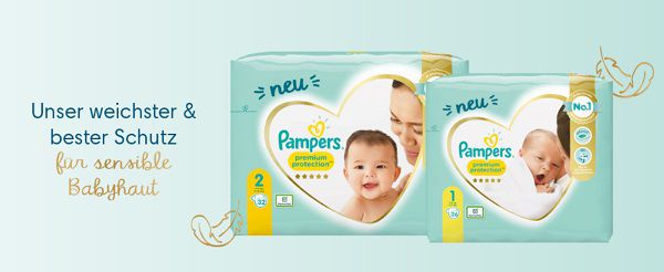 Pampers Premium Protection Windeln gratis ausprobieren