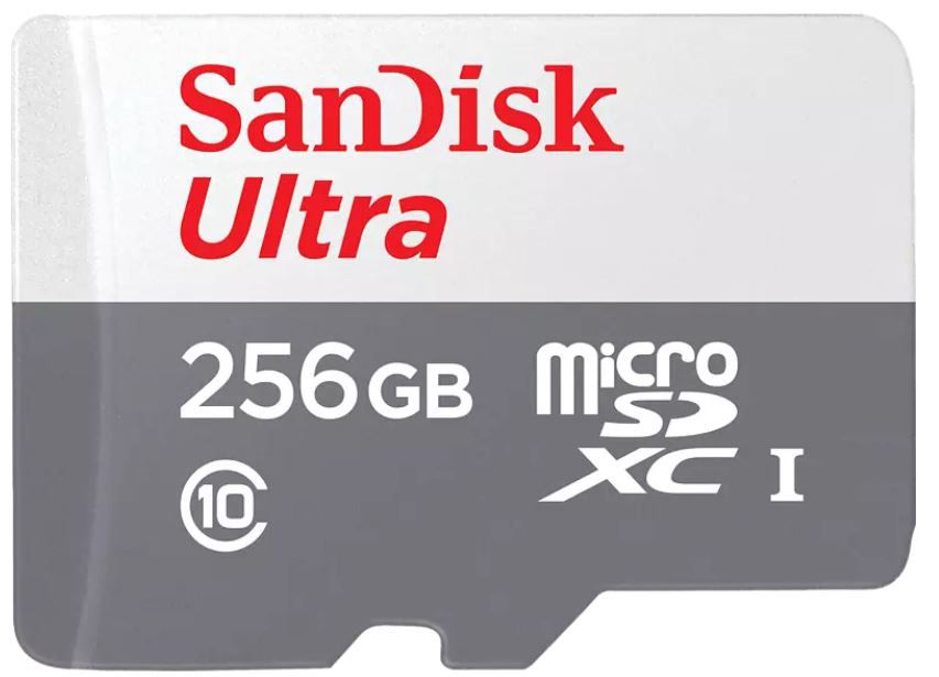 SanDisk Ultra MicroSDXC Speicherkarte 256GB + Adapter für 16,99€ (statt 34€)