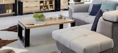 Zandiara Couchtisch aus Massivholz für 174,30€ (statt 265€)