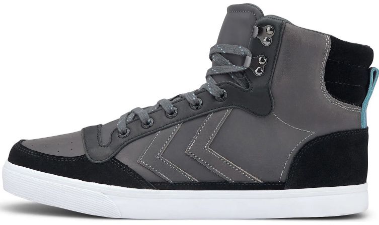 hummel Stadil Winter Leder Sneaker in Dunkelgrau für 37,38€ (statt 66€)   Restgrößen