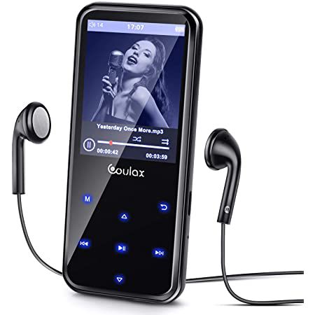 Coulax MP3 Player mit Radiofunktion, 16GB & 2.4 Zoll Display für 9,45€ (statt 27€)   Prime