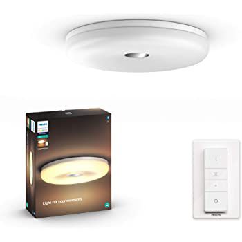 Philips Hue White Ambiance Struana Deckenleuchte inkl. Dimmschalter für 130,57€ (statt 158€)