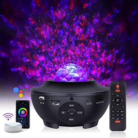 LED Sternenhimmel Projektor & Bluetooth Lautsprecher mit App Anbindung für 15,49€ (statt 31€)