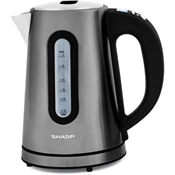 Sharp SA BK2002A Wasserkocher mit 2400 Watt & 1,7L für 28,26€ (statt 60€)