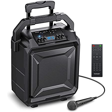 Bomaker PA 01   tragbare 500W PA Anlage mit Mikrofon & Fernbedienung für 72,99€ (statt 140€)