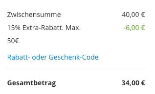 42€ Aral Supercard für 34€ oder 100€ Supercard für 85€   auch für Kraftstoffe!