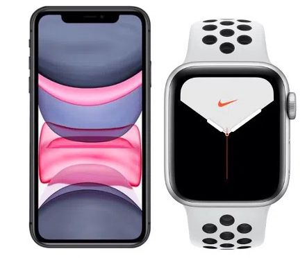 Apple iPhone 11 + Apple Watch 5 Nike 44mm LTE für 29€ + o2 Allnet Flat inkl. 120GB LTE für 44,99€ + 12 Monate Netflix gratis