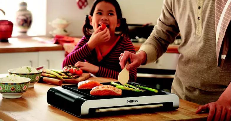 Philips HD4419/20 Elektro Tischgrill für 30,49€ (statt 60€)