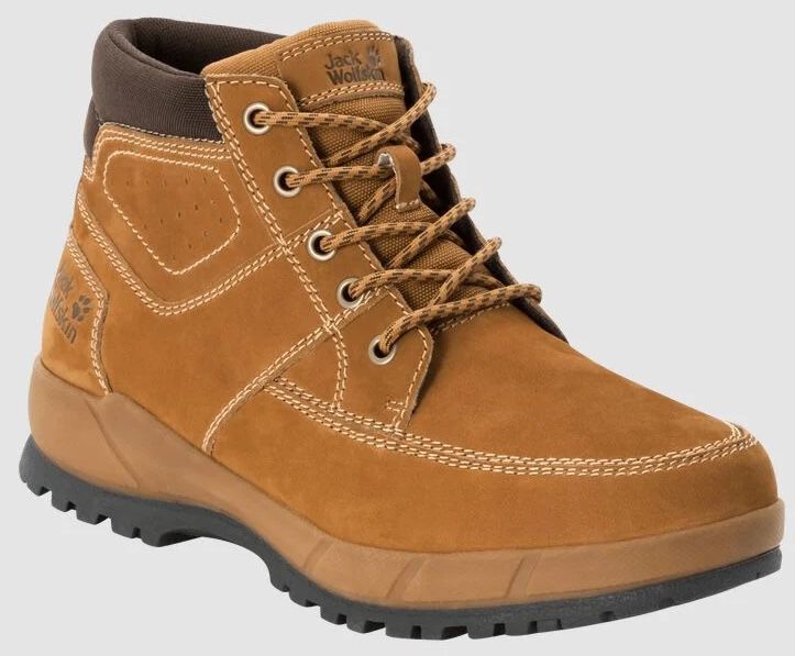 Jack Wolfskin Jackson Mid Herren Chukka Stiefel für 72,90€ (statt 100€)