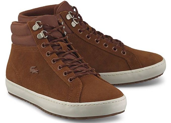 Lacoste Straightset Insulace Sneaker aus Nubukleder für 58,50€ (statt 83€)   41 bis 44