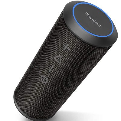 Zamkol Bluetooth Lautsprecher ZK606 mit 360° Sound und Wasserfest für 29,99€ (statt 50€)