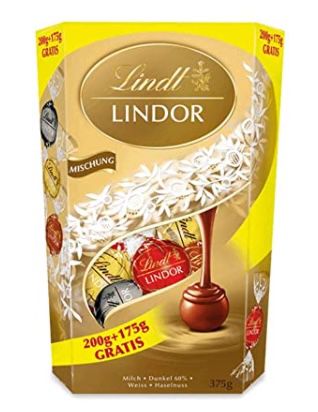 1,8kg Lindt Lindor Schokoladenkugeln Vollmilch oder Mischung für 23,99€