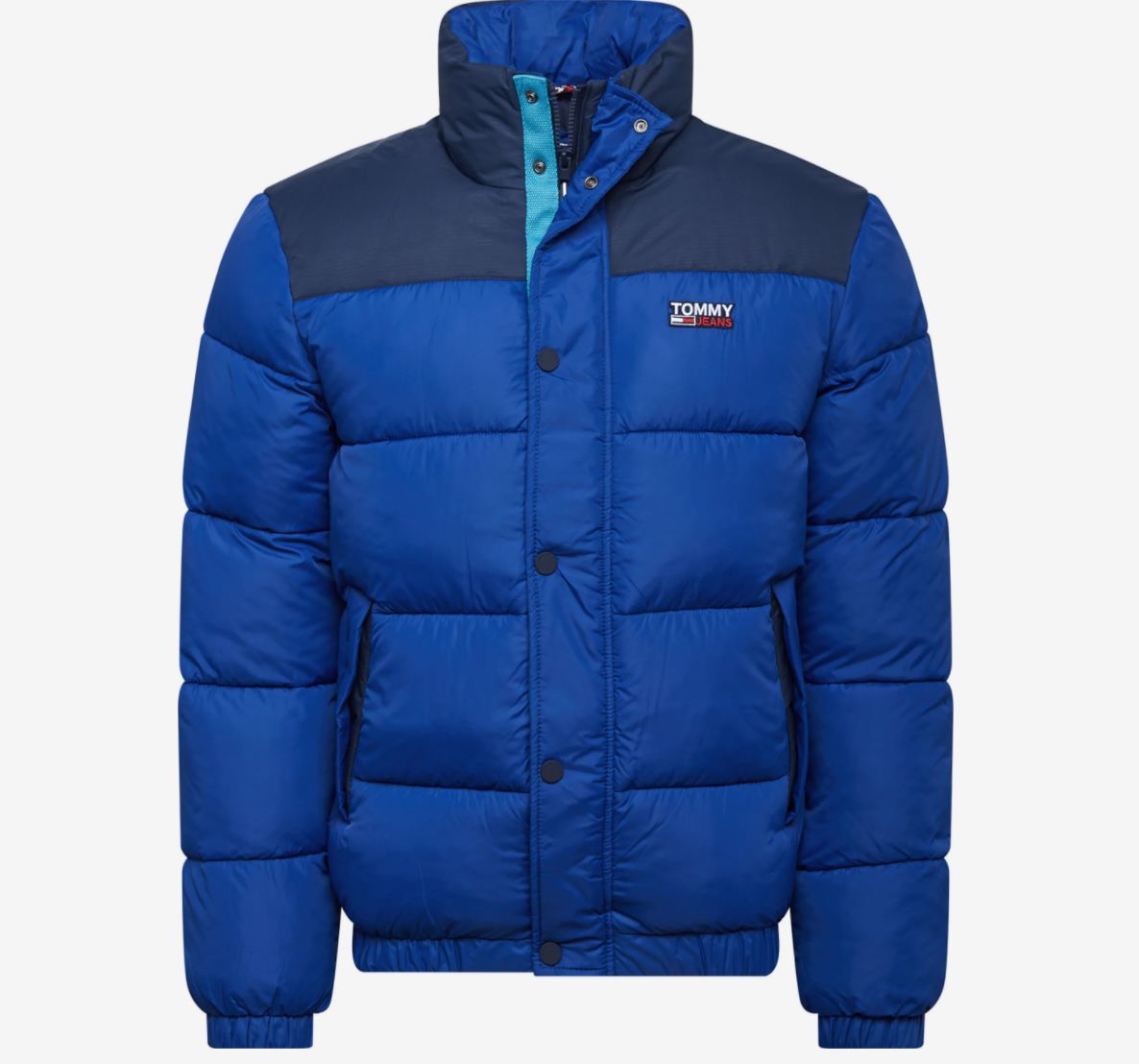 Tommy Jeans Corp Puffa Steppjacke in Dunkelblau für 79,75€ (statt 150€)