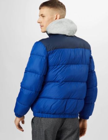 Tommy Jeans Corp Puffa Steppjacke in Dunkelblau für 79,75€ (statt 150€)