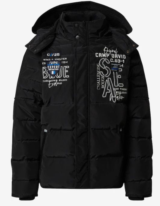 Camp David Winterjacke mit Windbreaker Bündchen für 111€ (statt 179€)