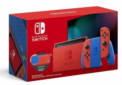 Nintendo Switch Mario Red & Blue Edition (Limitiert) für 300,94€ (statt 330€)