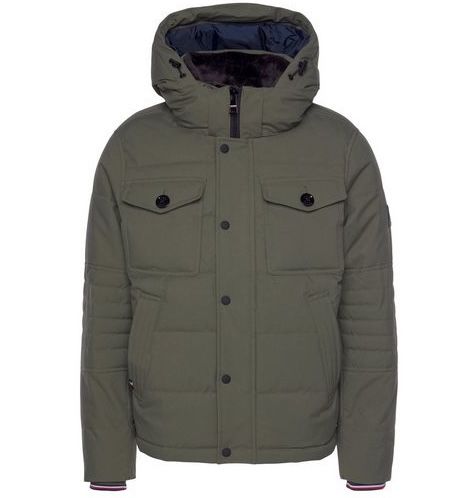 Tommy Hilfiger Removable Fur Hooded Bomber Jacke für 176,34€ (statt 215€)   nur 2XL & 3XL