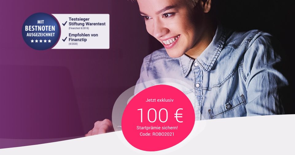 Quirion: 100€ Startprämie beim Abschluss eines ETF Sparplans ab 50€ mtl.