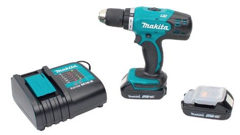 Makita Akku Bohrschrauber DDF453SYJ  inkl. 2 Akkus & Ladegerät und Makpak ab 189,99€ (statt 230€)