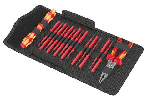 Wera Schraubendreher Set 17teilig Kraftform Kompakt VDE 17 für 85,94€ (statt 95€)