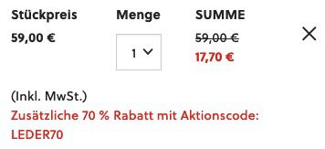 FOSSIL Herren Geldbörse Ethan International Traveler aus braunem Leder für 17,70€ (statt 59€)