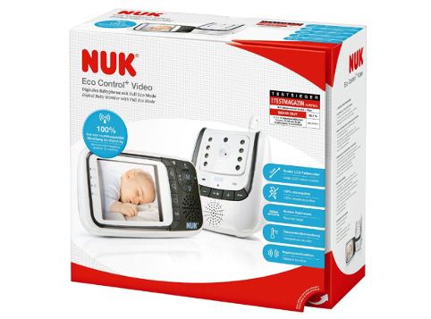 NUK Babyphone Eco Control+ mit Videofunktion für 74,99€ (statt 132€)  B Ware