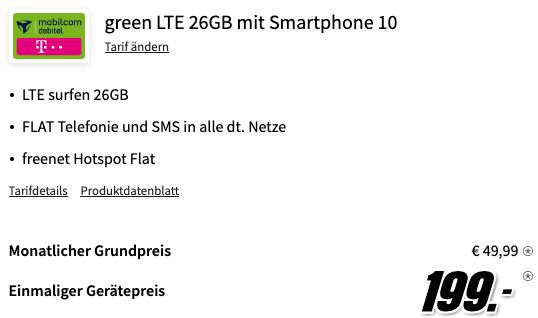 Apple iPhone 12 Pro 128GB für 199€ mit Telekom Allnet Flat inkl. 26GB LTE für 49,99€