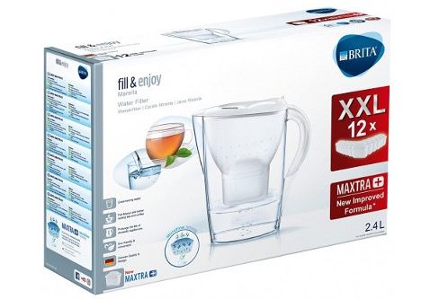 Brita Marella Wasserfilter inkl. 12 Maxtra+ Kartuschen für 44,99€ (statt 50€)