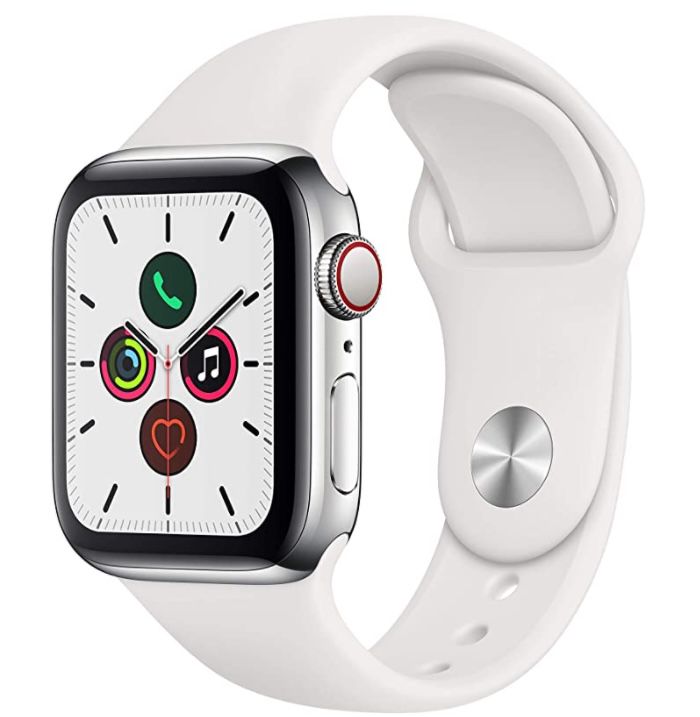 Apple Watch Series 5 GPS + LTE 40mm mit Edelstahlgehäuse für 388€ (statt 585€)