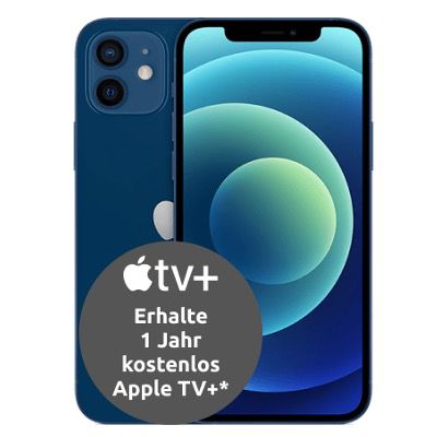 Apple iPhone 12 128GB in Blau für 79€ mit Vodafone Allnet Flat inkl. 35GB LTE 5G für 39,99€   GigaKombi