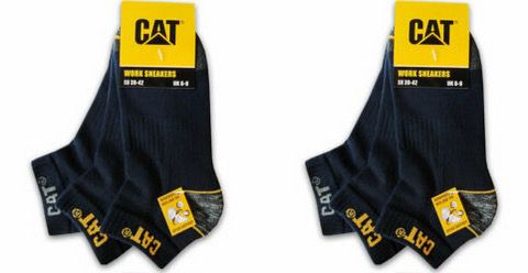 12er Pack CAT Caterpillar Work Sneaker Arbeitssocken 39 50 für 29,99€ (statt 39€)