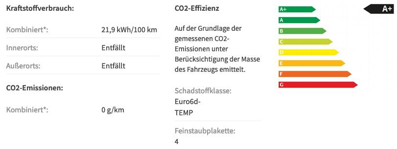 Privat: Audi e tron 50 Quattro in Brillantschwarz mit 313 PS für 439€ mtl.   LF: 0.63