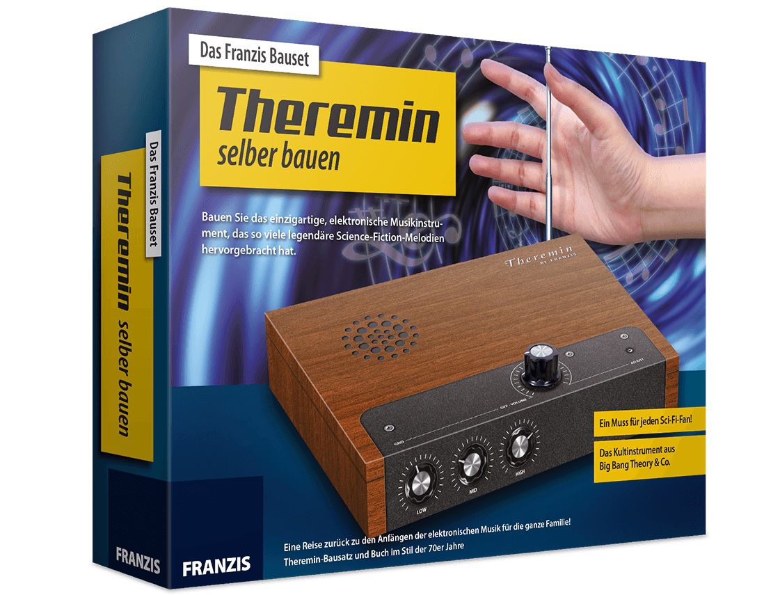 Theremin Bausatz inkl. vorbestückter Platine für 23,70€ (statt 33€)