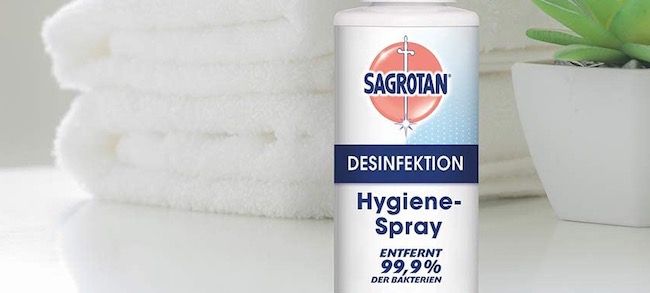 20er Pack 100ml Sagrotan Hygiene Pumpspray   MHD 12/22 für 9,99€ (statt 17€)