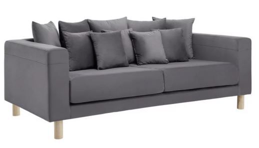 Bessagi Leno freistehendes SOFA mit 10 Kissen ab 539,50€ (statt 699€)