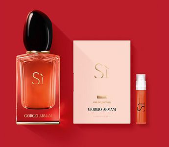 Duftprobe von Armani Sì Eau de Parfum Intense gratis anfordern