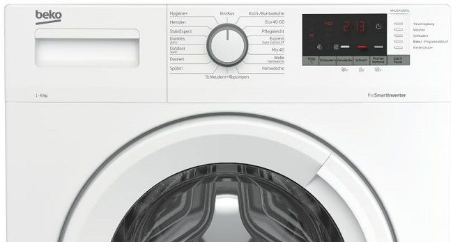 BEKO WML61433NPS1 Waschmaschine (6 kg, 1400 U/Min., A+++) für 229€ (statt 330€)
