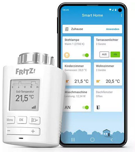 5er Pack AVM Fritz!Dect 301 Heizkörperregler für 199,95€ (statt 215€)