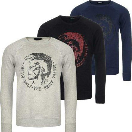 Diesel Pullover S Orestes New in 3 Farben für je 44,95€ (statt 53€)   Restgrößen S bis L