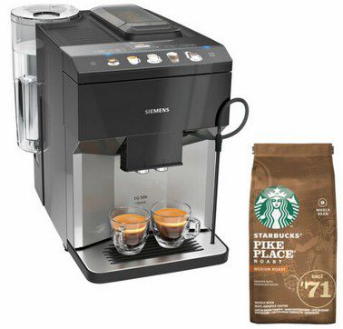 Siemens TP503D04 EQ.500 Classic Kaffeevollautomat + Starbucks Kaffee für 459,90€ (statt 495€)