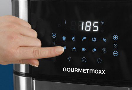 GOURMETmaxx XXXL Airfryer mit 12L & Drehgrill für 89,99€ (statt 129€)