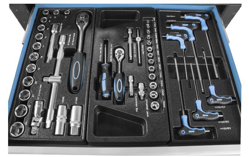 Güde Werkstattwagen Premium GWSP 07 inkl. 250 tlg. Werkzeug für 304,90€ (statt 380€)