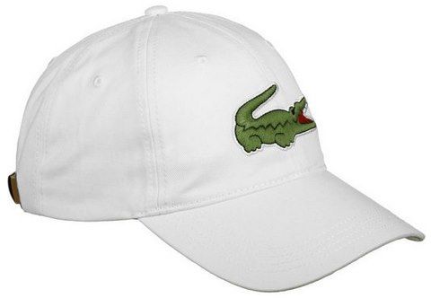 Lacoste Snapback Cap Casquette in Weiß für 23,99€ (statt 36€)