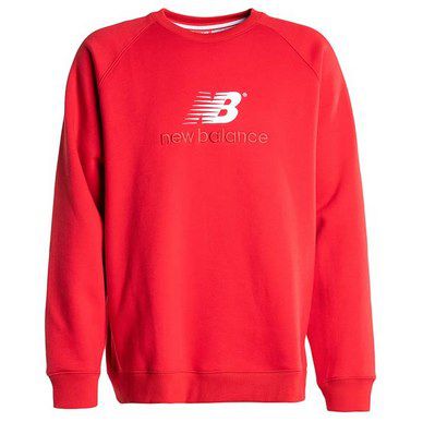 New Balance Pullover Athletics Premium Archive Crewneck in Rot für 23,99€ (statt 35€)