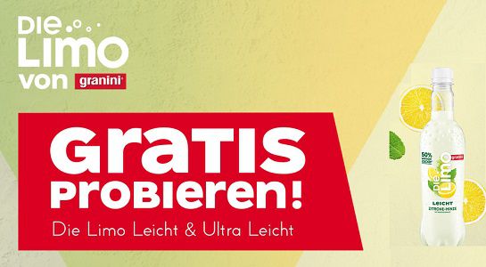 Granini: Die Limo Leicht oder Ultra Leicht gratis ausprobieren